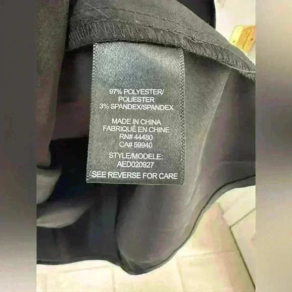 NEW AFRM | Katica‎ Satin Midi Slip Dress In Black Size Large - Picture 10 of 11